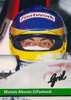 1992 Grid Formula 1 #76 Michele Alboreto Front