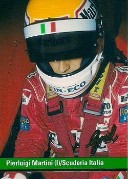 1992 Grid Formula 1 #87 Pierluigi Martini Front