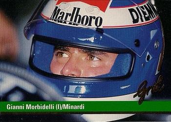 1992 Grid Formula 1 #89 Gianni Morbidelli Front