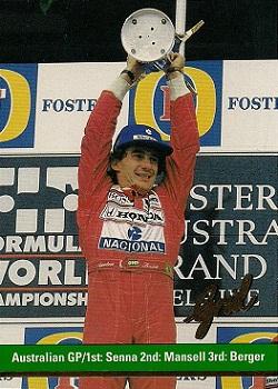 1992 Grid Formula 1 #115 Australian GP Front