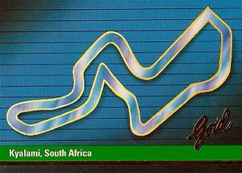 1992 Grid Formula 1 #116 South Africa Track Front