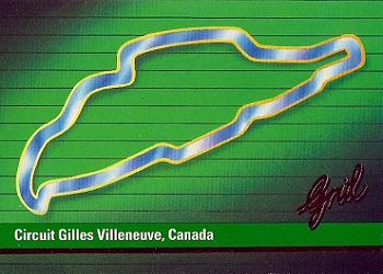 1992 Grid Formula 1 #122 Canada Track Front