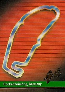 1992 Grid Formula 1 #125 Germany Track Front