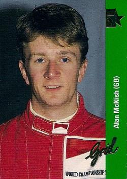 1992 Grid Formula 1 #165 Alan McNish Front