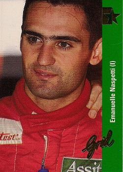 1992 Grid Formula 1 #168 Emanuelle Naspetti Front