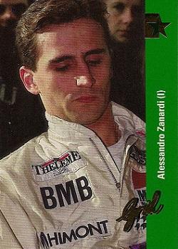 1992 Grid Formula 1 #169 Alex Zanardi Front