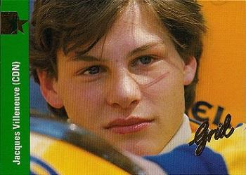 1992 Grid Formula 1 #172 Jacques Villeneuve Front