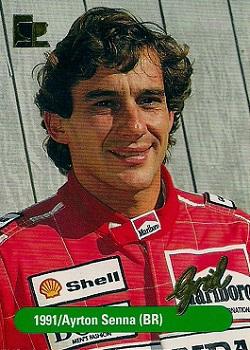 1992 Grid Formula 1 #186 1991/Ayrton Senna Front