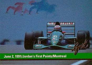 1992 Grid Formula 1 #191 June 2, 1991/Jordan/Montreal Front