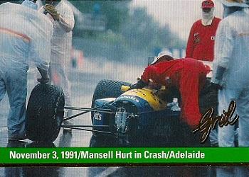 1992 Grid Formula 1 #198 November 3, 1991/Mansell/Adelaide Front