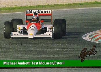 1992 Grid Formula 1 #200 Michael Andretti Test/Estoril Front