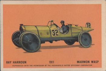 1960 Parkhurst Hawes Wax Indianapolis Speedway Winners (V338-2) #1 Ray Harroun Front