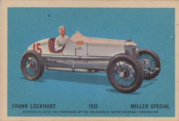 1960 Parkhurst Hawes Wax Indianapolis Speedway Winners (V338-2) #14 Frank Lockhart Front