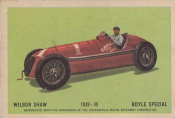 1960 Parkhurst Hawes Wax Indianapolis Speedway Winners (V338-2) #27 Wilbur Shaw Front
