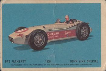 1960 Parkhurst Hawes Wax Indianapolis Speedway Winners (V338-2) #40 Pat Flaherty Front