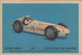 1960 Parkhurst Hawes Wax Indianapolis Speedway Winners (V338-2) #43 Rodger Ward Front
