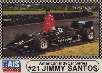 1991 Langenberg Hot Stuff American IndyCar Series #5 Jimmy Santos Front