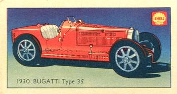 1970 Shell Racing Cars of the World #15 1930 Bugatti Front