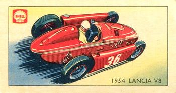 1970 Shell Racing Cars of the World #27 1954 Lancia Front