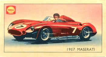 1970 Shell Racing Cars of the World #32 1957 Maserati Front