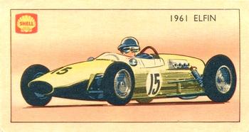 1970 Shell Racing Cars of the World #46 1961 Elfin Front