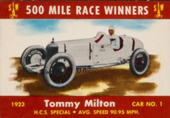 1954 Stark and Wetzel Indy Winners #1923 Tommy Milton Front
