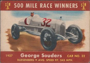 1954 Stark and Wetzel Indy Winners #1927 George Souders Front