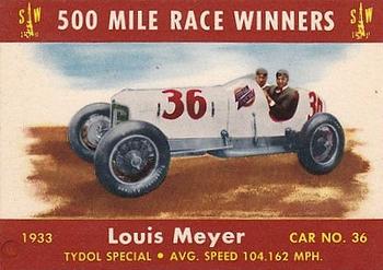 1954 Stark and Wetzel Indy Winners #1933 Louis Meyer Front