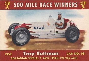 1954 Stark and Wetzel Indy Winners #1952 Troy Ruttman Front