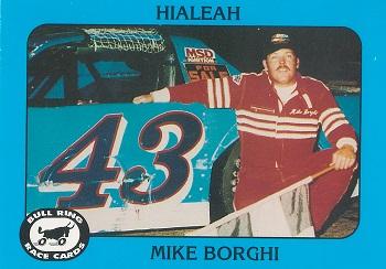 1992 Bull Ring #43 Mike Borghi Front