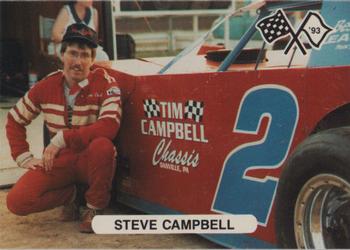 1993 Corter Clinton County & Selinsgrove Speedway #2 Steve Campbell Front