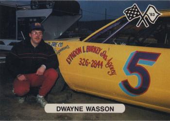 1993 Corter Clinton County & Selinsgrove Speedway #5 Dwayne Wasson Front