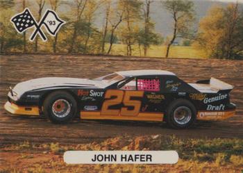 1993 Corter Clinton County & Selinsgrove Speedway #25 John Hafer Front