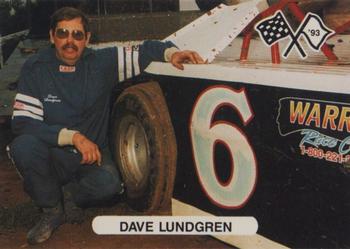 1993 Corter Clinton County & Selinsgrove Speedway #28 Dave Lundgren Front