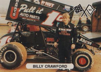 1993 Corter Clinton County & Selinsgrove Speedway #29 Billy Crawford Front