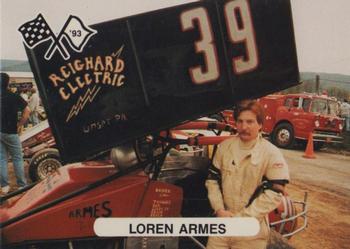 1993 Corter Clinton County & Selinsgrove Speedway #31 Loren Armes Front