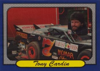 1991 Volunteer Racing Dirt Trax #66 Tony Cardin Front