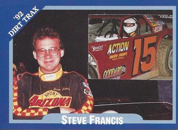 1992 Volunteer Racing Dirt Trax #45 Steve Francis Front