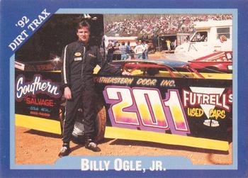 1992 Volunteer Racing Dirt Trax #47 Billy Ogle Jr. Front