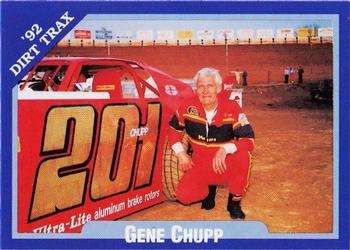 1992 Volunteer Racing Dirt Trax #59 Gene Chupp Front