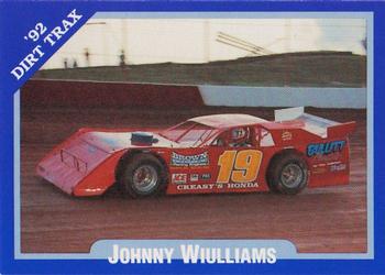 1992 Volunteer Racing Dirt Trax #99 Johnny Williams Front