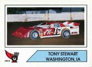 1991 DK IMCA Dirt Track #20 Tony Stewart Front