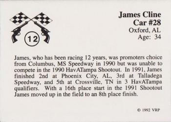 1991 Volunteer Racing Hav-A-Tampa #12 James Cline Back