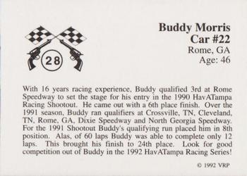 1991 Volunteer Racing Hav-A-Tampa #28 Buddy Morris Back
