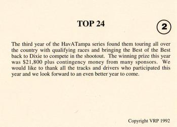 1992 Volunteer Racing Hav-A-Tampa #2 Top 24 Group Back