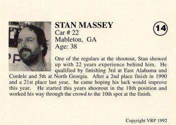 1992 Volunteer Racing Hav-A-Tampa #14 Stan Massey Back