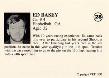 1992 Volunteer Racing Hav-A-Tampa #28 Ed Basey's Car Back