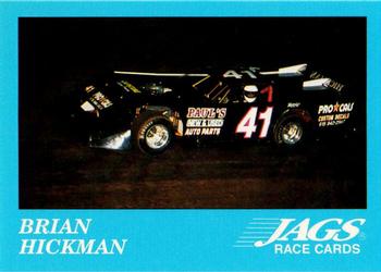 1992 JAGS #44 Brian Hickman Front