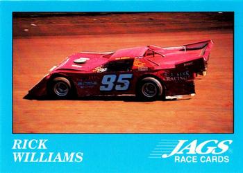 1992 JAGS #124 Rick Williams Front