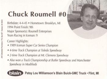 1995 JSK Iceman Supercar Series #NNO Chuck Roumell Back